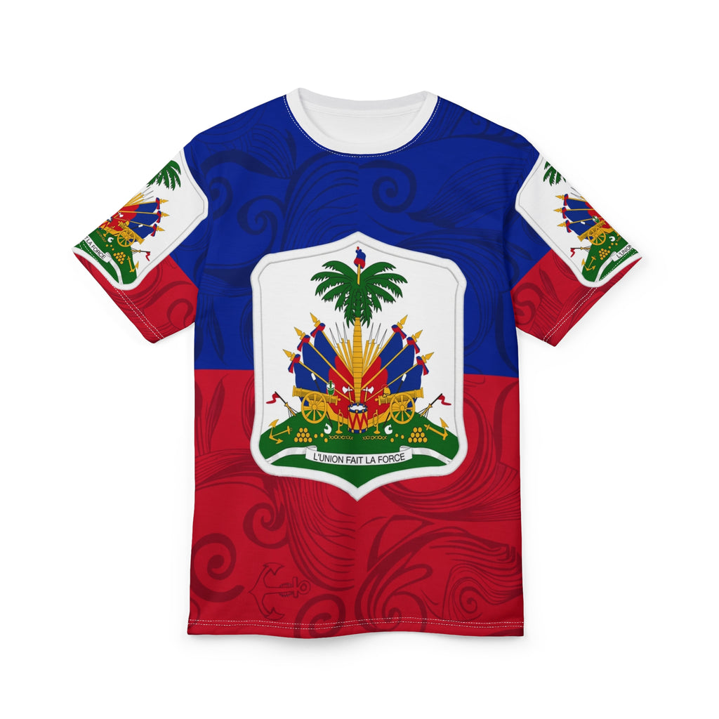 Haiti- ( Unisex Cut & Sew Tee (AOP)