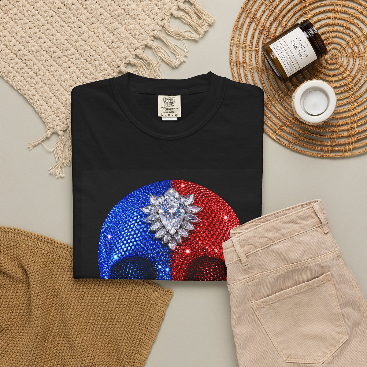 HAITI CRYSTAL SKULL TEE