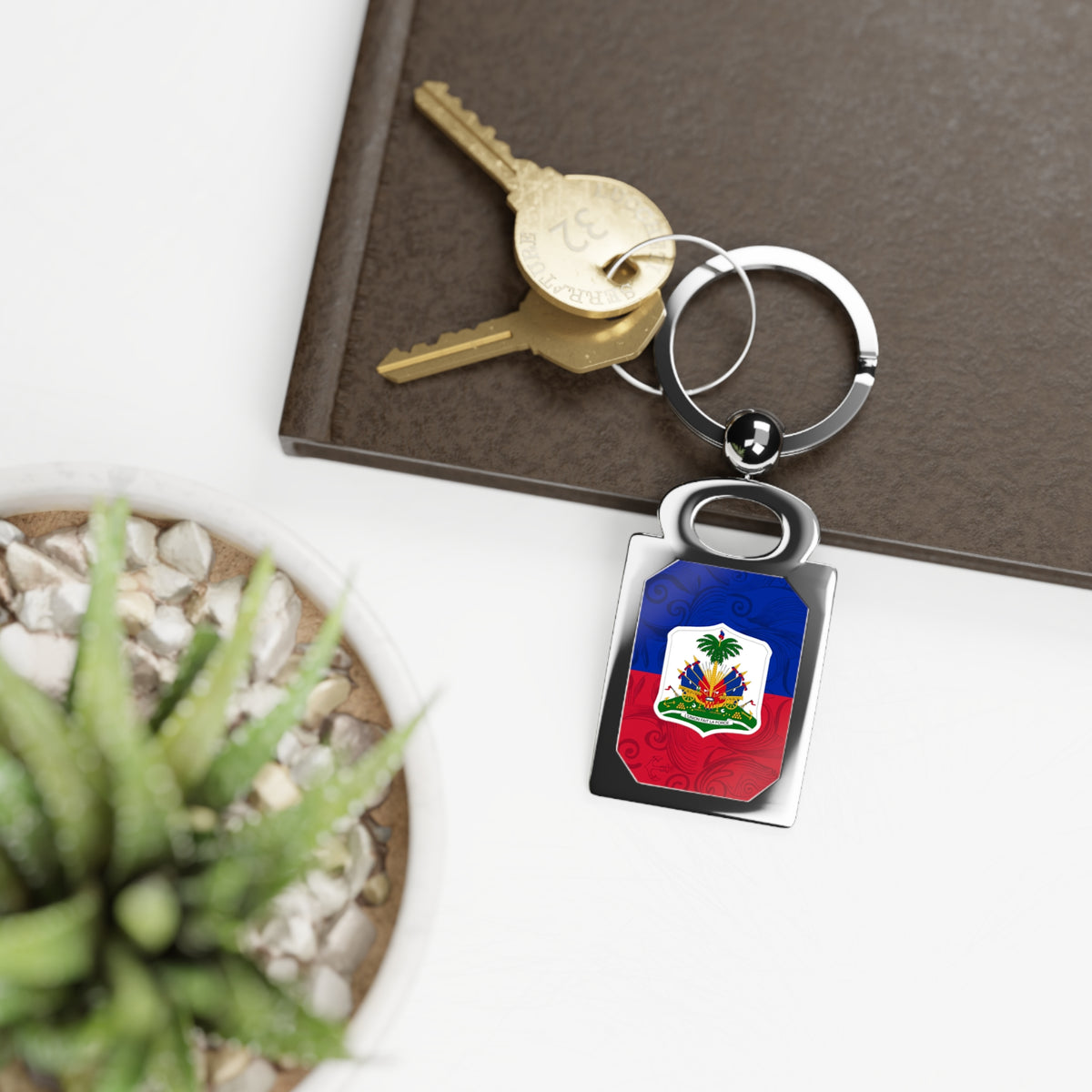 HAITI PHOTO KEYRING