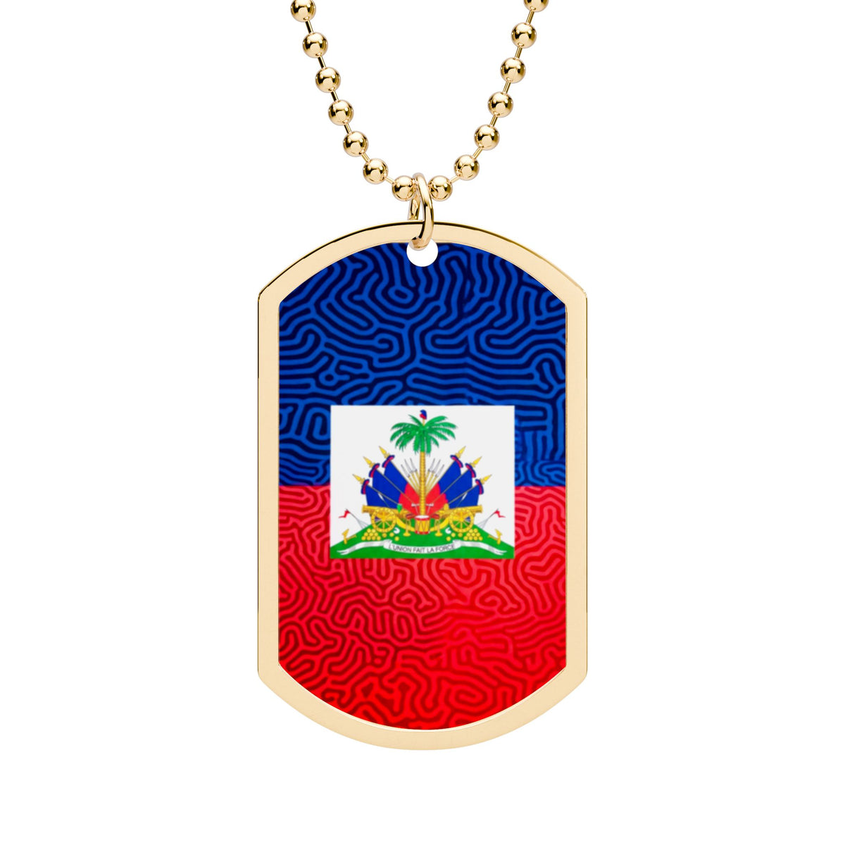 HAITI DOG TAG CHAIN