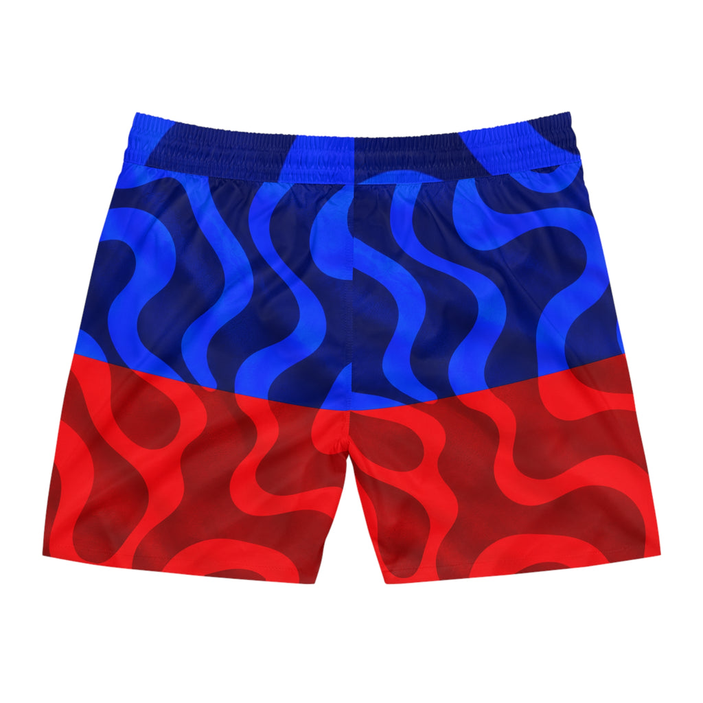 Haiti - Men's Mid-Length Swim Shorts