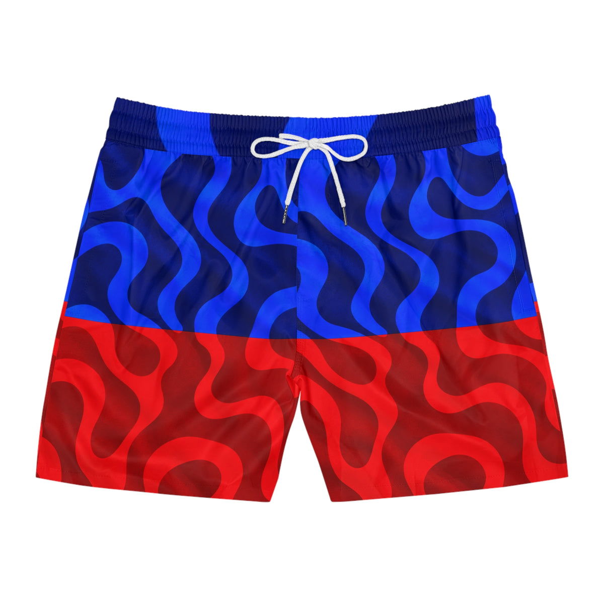 Haiti - Men's Mid-Length Swim Shorts