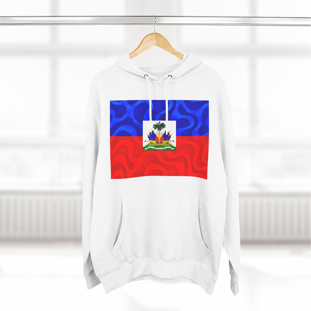 Three-Panel Fleece Hoodie