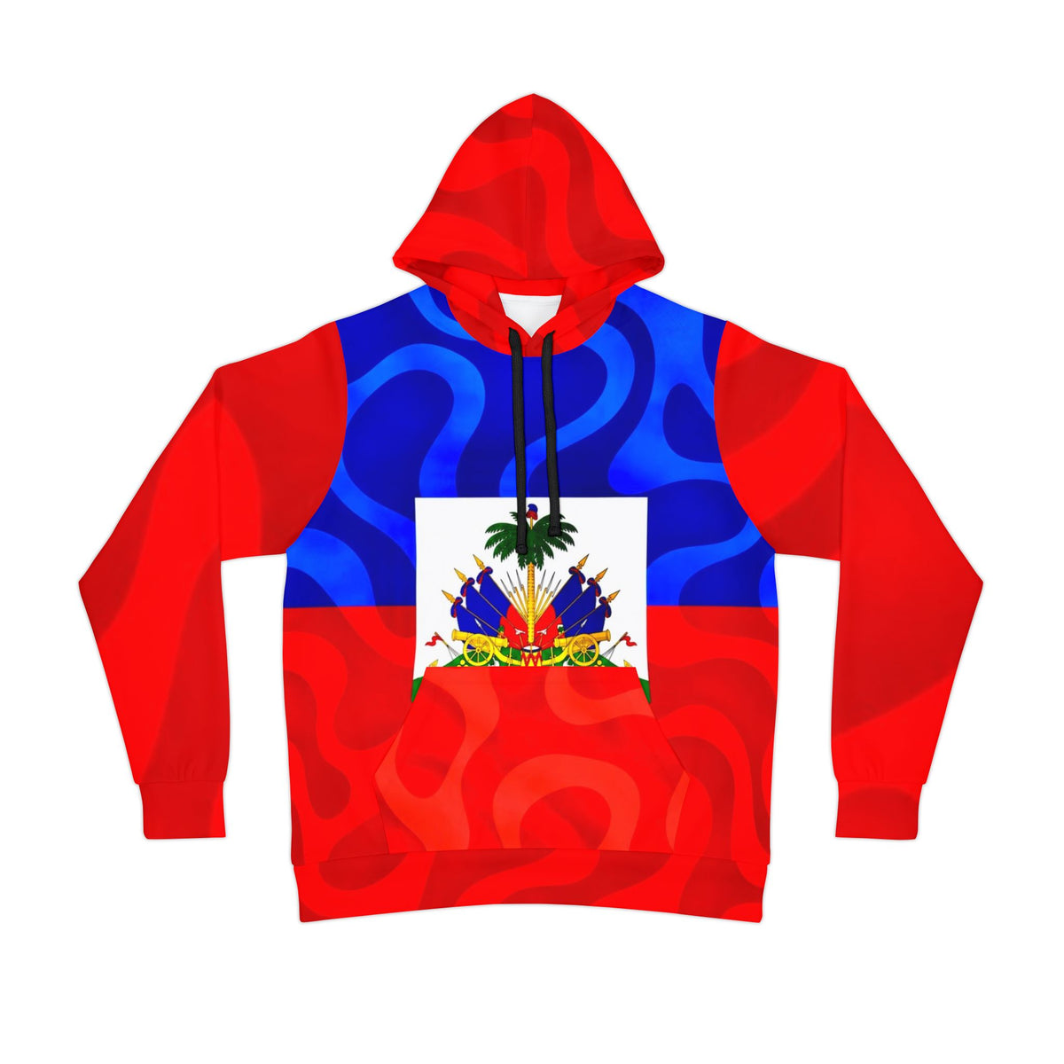Athletic Hoodie Haiti (AOP)