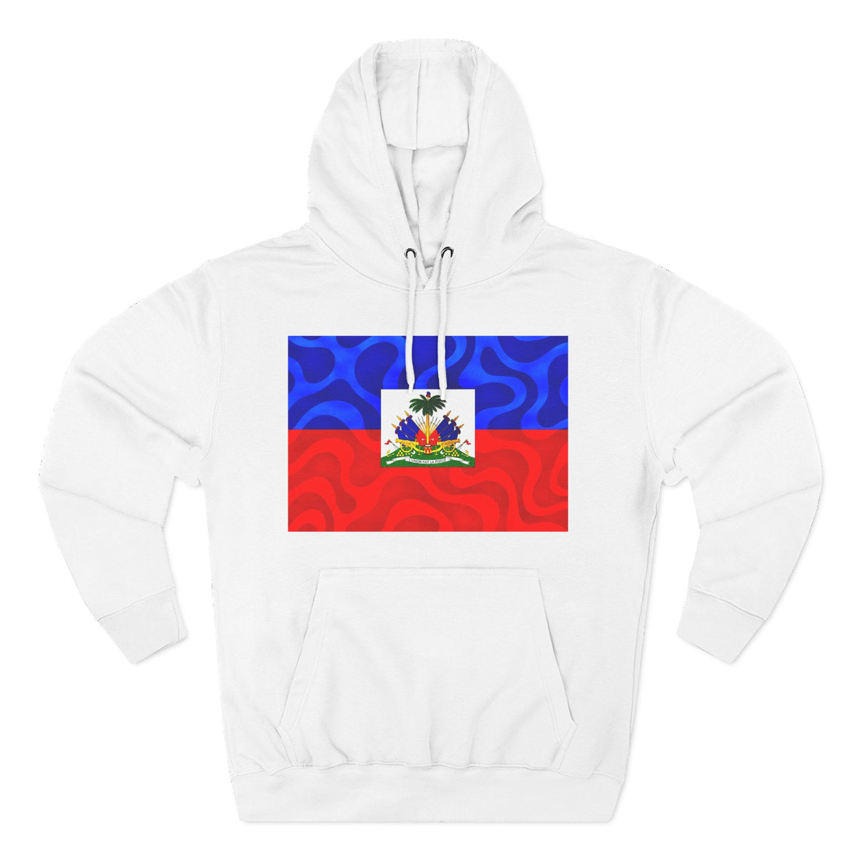 Three-Panel Fleece Hoodie