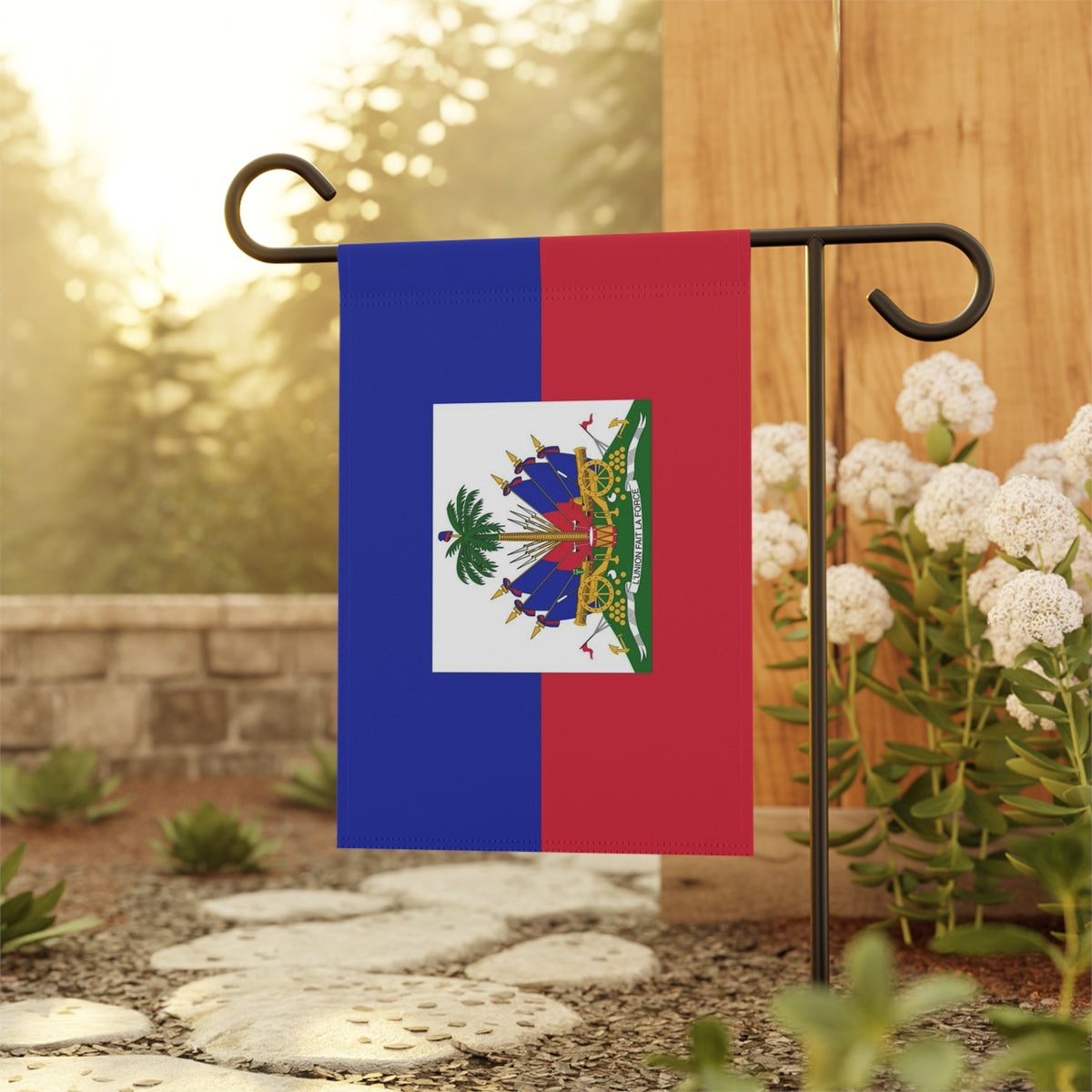 HAITI GARDEN FLAG